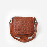 Spaghetti Western Swc160Cg Cross Body I Vintage Handmade Drum Dyed Genuine European Cowhide Leather Women Bag Western Handbag Purse