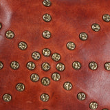 Spaghetti Western Swc196Cg Wallet Vintage Handmade Drum Dyed Genuine European Cowhide Leather Women Bag Western Handbag Purse