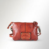 Spaghetti Western Swc196Cg Wallet Vintage Handmade Drum Dyed Genuine European Cowhide Leather Women Bag Western Handbag Purse