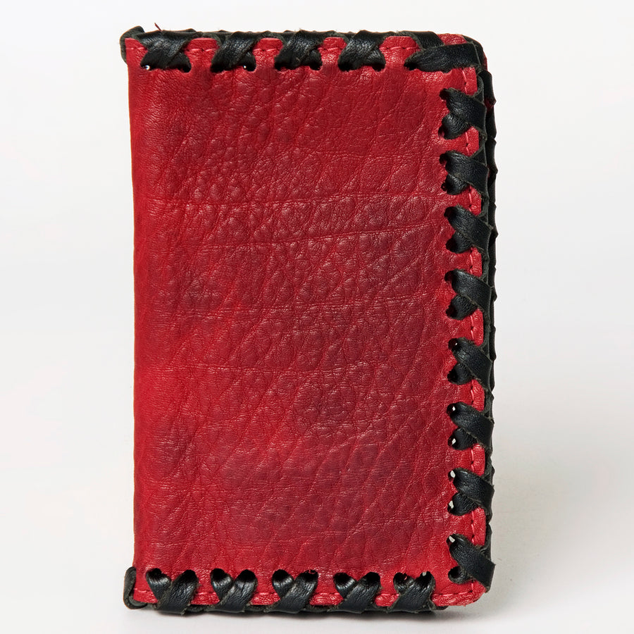American Darling Card-Holder Western Braided Genuine Leather Handcrafted Small Wallet with YKK Zipper