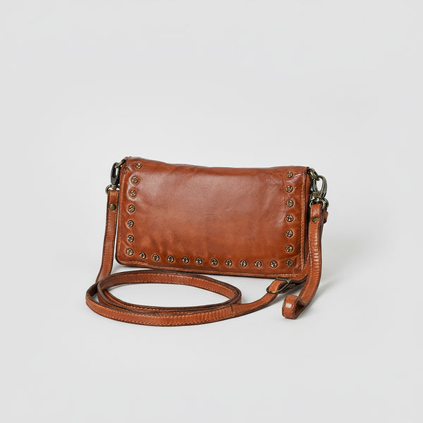 Spaghetti W. Swc195Cg Wallet Vintage Handmade Drum Dyed Genuine by Hilason – Cowboy and equestrian accessories