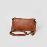 Spaghetti W. Swc195Cg Wallet Vintage Handmade Drum Dyed Genuine by Hilason – Cowboy and equestrian accessories