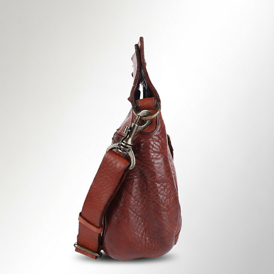 Spaghetti Western Swc173Cg Clutch Vintage Handmade Drum Dyed Genuine European Cowhide Leather Women Bag Western Handbag Purse