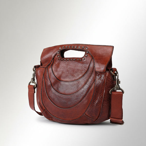 Spaghetti W. Swc173Cg Clutch Vintage Handmade Drum Dyed Genuine by Hilason – Cowboy and equestrian accessories