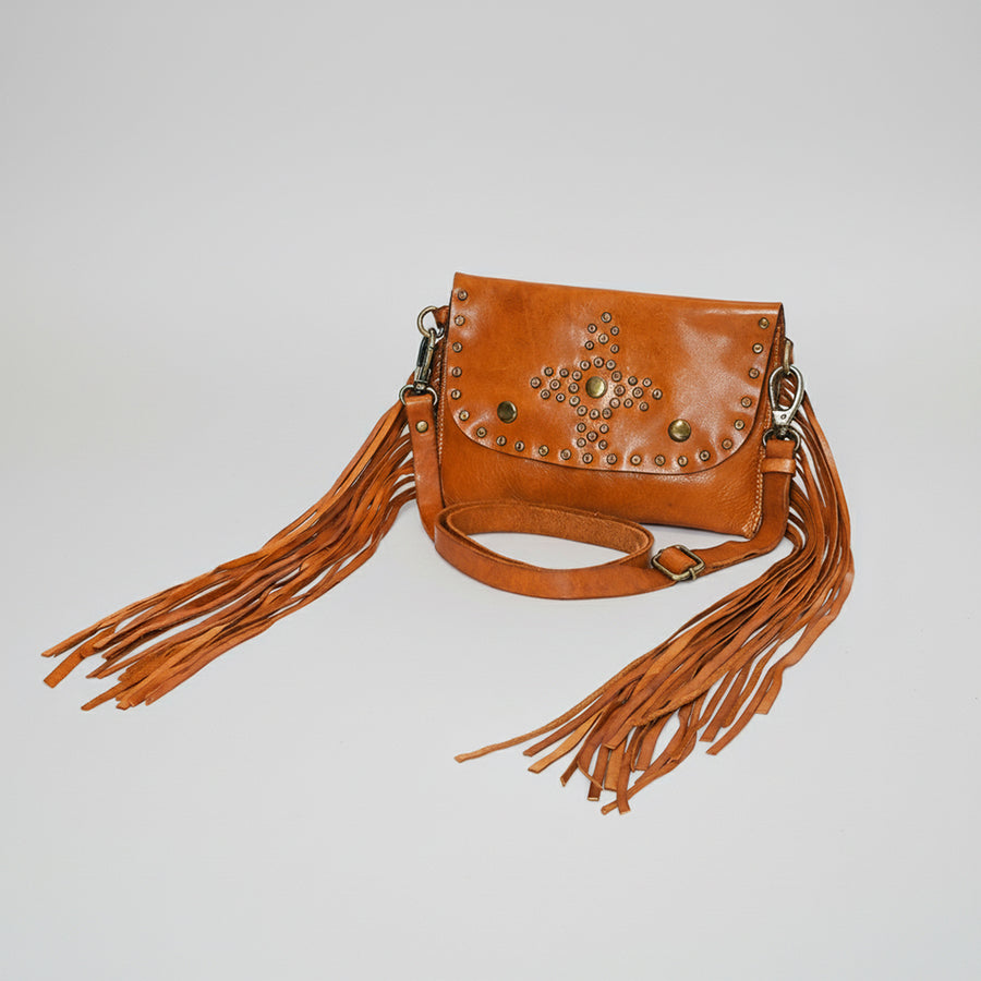 Spaghetti W. Swc147Tan Envelope Vintage Handmade Drum Dyed Genuine by Hilason – Cowboy and equestrian accessories