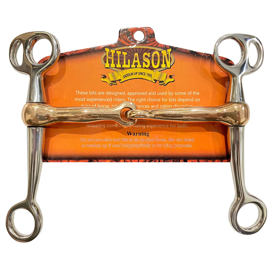 HILASON Tom Thumb Copper Curb Bit with Stainless Steel | Horse Bits - Uhorse
