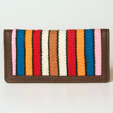 American Darling Wallet Saddle Blanket Genuine Leather Western Women Bag | Handbag Purse Wristlet Travel Clutch