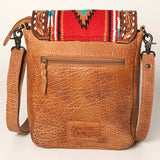 American Darling Cross Body Hand Tooled Saddle Blanket Genuine Leather women bag western handbag purse