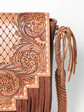 American Darling Messenger Hand Tooled Genuine Leather women bag western handbag purse