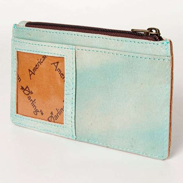 American Darling Handcrafted Leather Card-Holder - Full Grain Western Slim Wallet - Uhorse
