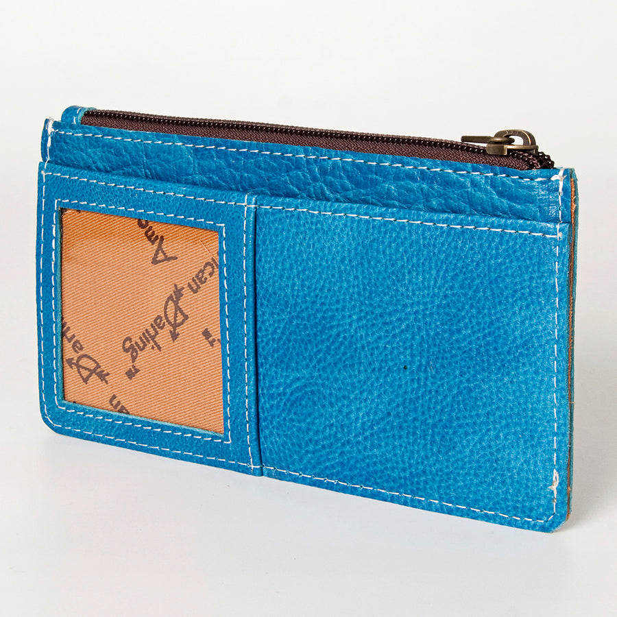 American Darling Handcrafted Leather Card-Holder - Full Grain Western Slim Wallet - Uhorse