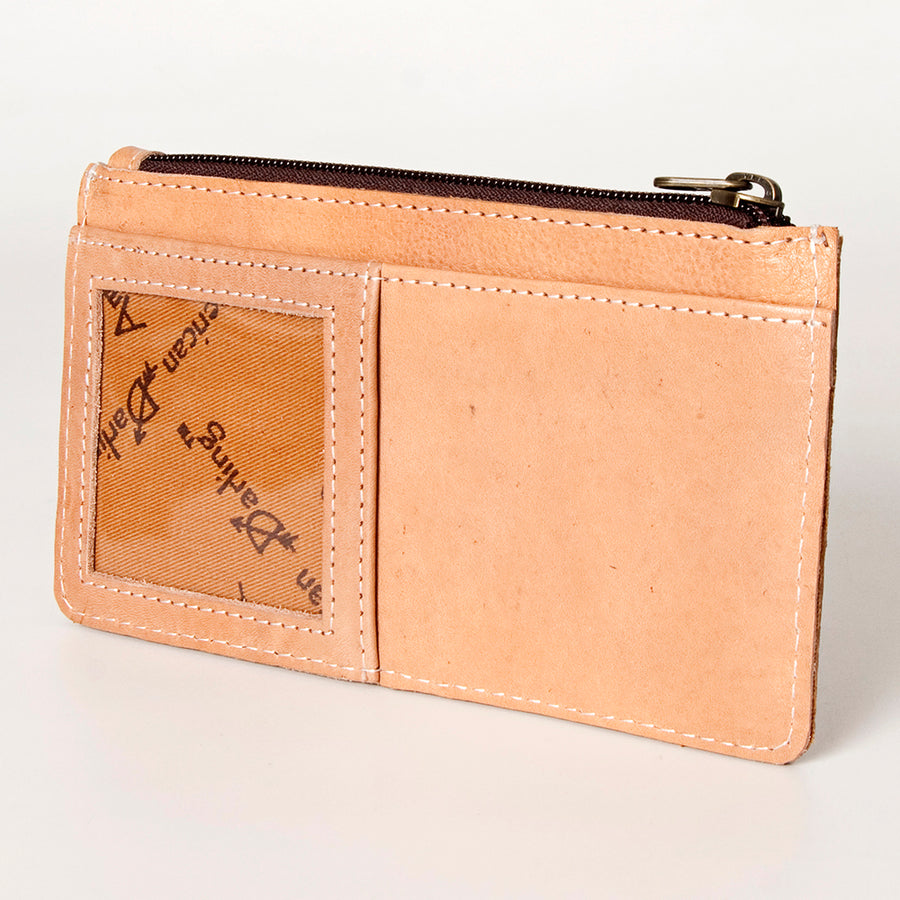 American Darling Handcrafted Leather Card-Holder - Full Grain Western Slim Wallet - Uhorse