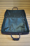 20.5”W x 14”H x 8”D KD Stephens Pullman Carry On Leather Canvas