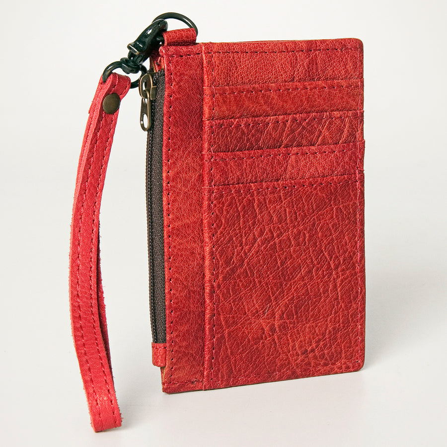 American Darling Handcrafted Leather Card-Holder - Full Grain Western Slim Wallet - Uhorse