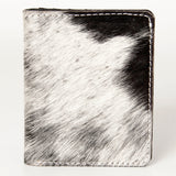 American Darling Card Holder Hair on Genuine Leather | Card Holder | Business Card Holder | Credit Card Holder | Leather Card Holder | Sports Card Holder