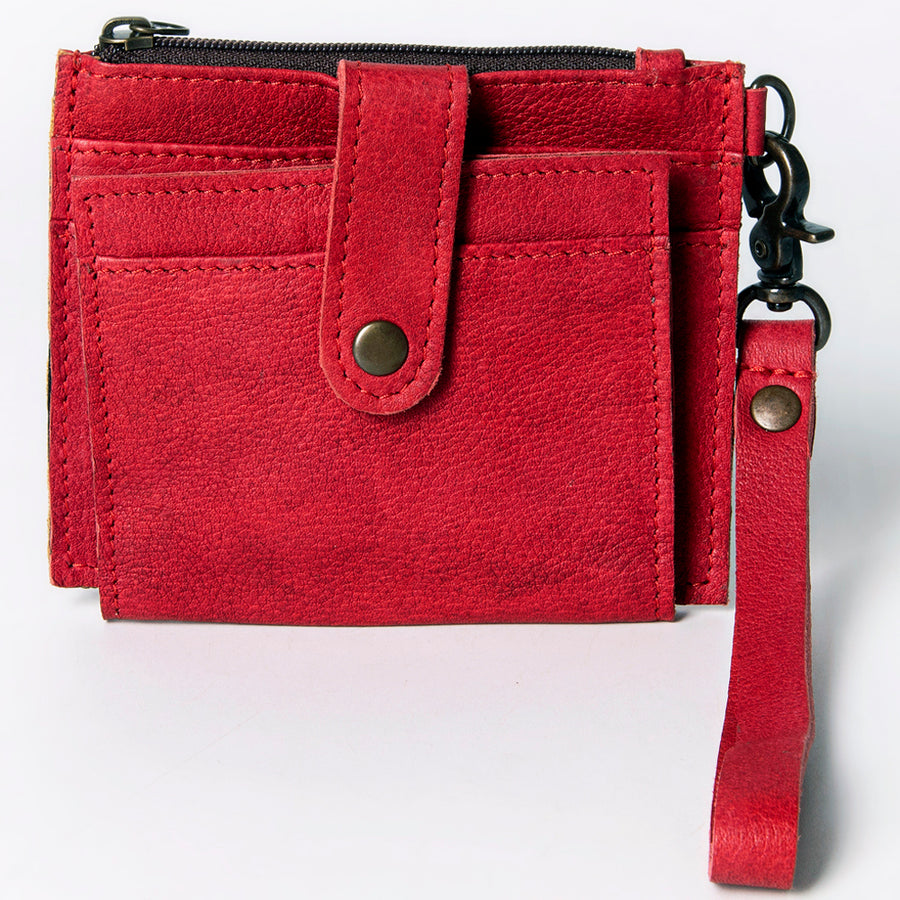American Darling Handcrafted Leather Card-Holder - Full Grain Western Slim Wallet - Uhorse