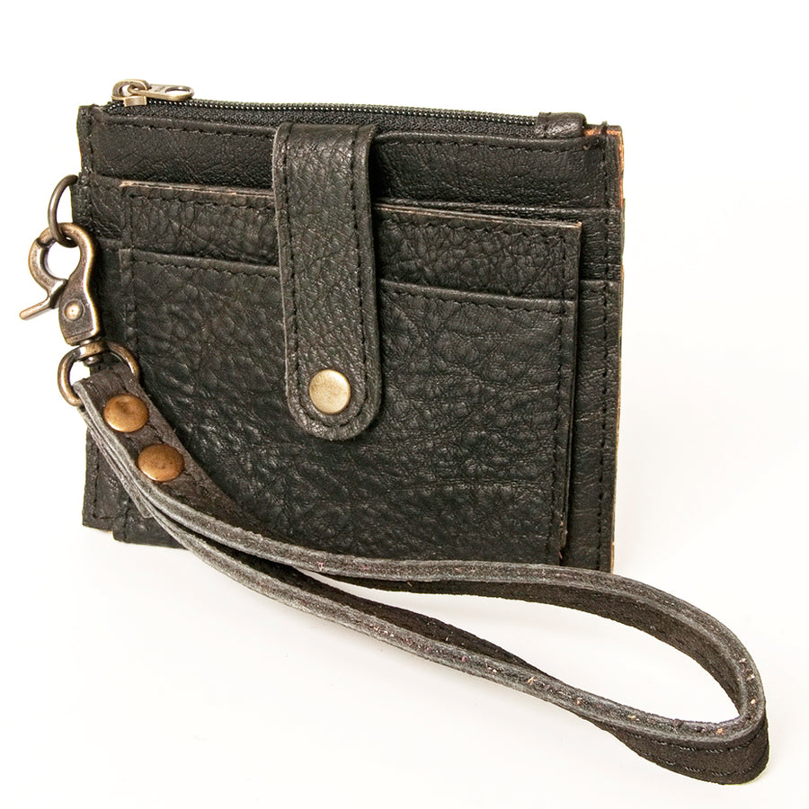 American Darling Handcrafted Leather Card-Holder - Full Grain Western Slim Wallet - Uhorse