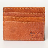 American Darling Card Holder Hair on Genuine Leather | Card Holder | Business Card Holder | Credit Card Holder | Leather Card Holder | Sports Card Holder