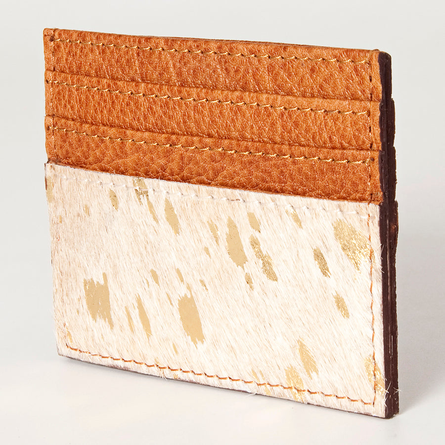 American Darling Handcrafted Leather Card-Holder - Full Grain Western Slim Wallet - Uhorse