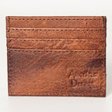 American Darling Card Holder Hair on Genuine Leather | Card Holder | Business Card Holder | Credit Card Holder | Leather Card Holder | Sports Card Holder