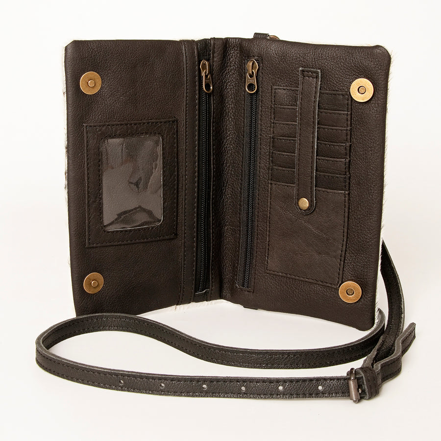 American Darling Small Cross body Bag, Hair-On Cowhide, Genuine Full Grain Western Purse
