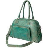 Never Mind Nmbgz121B Tote Vintage Handmade Genuine Cowhide Leather Women Bag Western Handbag Purse