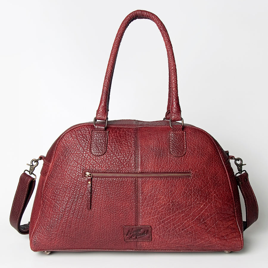 Never Mind Nmbgz121C Tote Vintage Handmade Genuine Cowhide Leather Women Bag Western Handbag Purse
