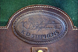 11”W x 12”H x 6”D KD Stephens Hunting Field Bag Leather Canvas