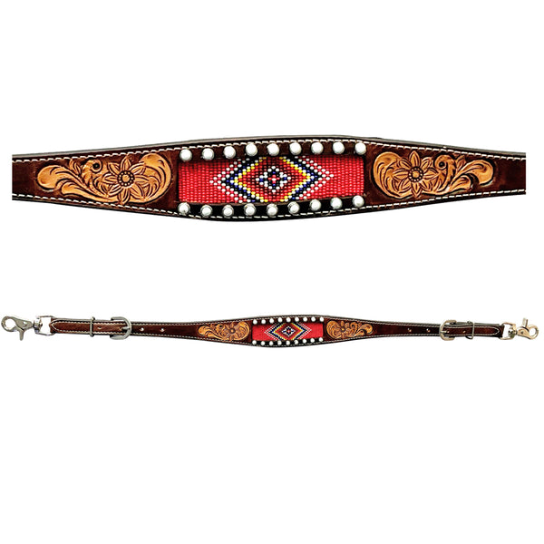 Bar H Equine Genuine W. American Leather H. Premium Wither Strap – by Hilason – Cowboy and equestrian accessories
