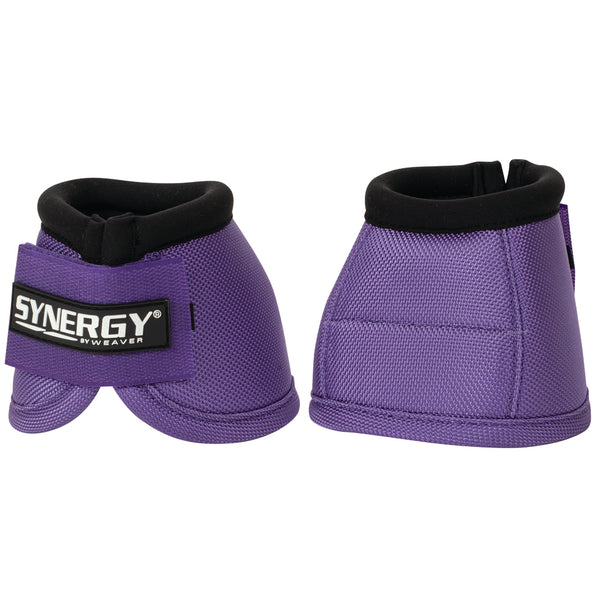 Medium Horse Bell Boots Synergy Sport 2520D Ballistic Purple - Uhorse