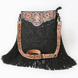 American Darling ADBGS192DM1F Large Crossbody Hand Tooled Embossed by Hilason – Cowboy and equestrian accessories