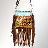 American Darling ADBGM229A Cross Body Genuine Leather women bag western handbag purse