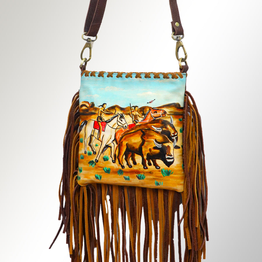 American Darling ADBGM229A Cross Body Genuine Leather women bag by Hilason – Cowboy and equestrian accessories