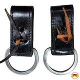 In-Skirt Saddle D Ring Back Girth Converter Connector Extender Horse Pair
