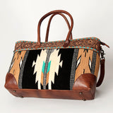 American Darling ADBG835B Tote Hand Tooled Saddle Blanket Genuine Leather women bag western handbag purse