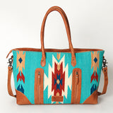 American Darling ADBG835C Tote Hand Tooled Saddle Blanket Genuine Leather women bag western handbag purse