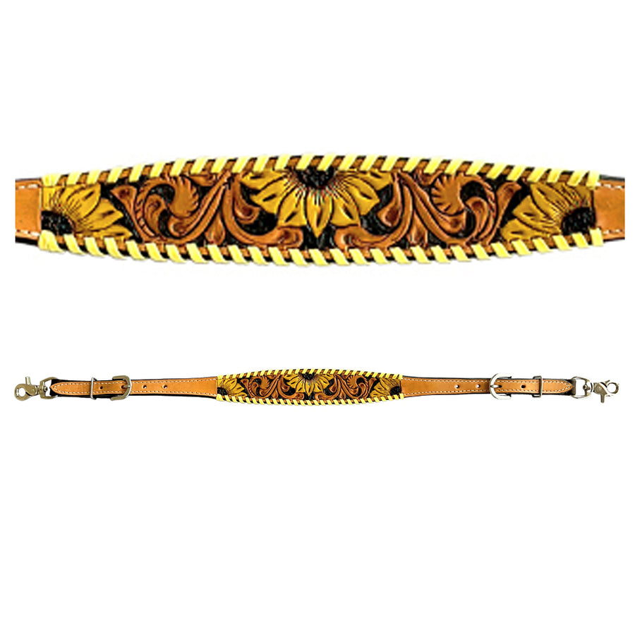 Bar H Equine American Leather Horse Saddle Tack Wither Strap - Uhorse