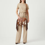 American Darling Crossbody Hand Tooled Hair-On Genuine Leather Women Bag Western Handbag Purse