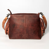American Darling Crossbody Hand Tooled Hair-On Genuine Leather Women Bag Western Handbag Purse
