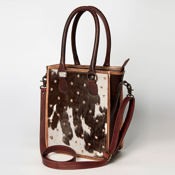 American Darling Tote Hair-On Genuine Leather Women Bag Western Handbag Purse - Uhorse