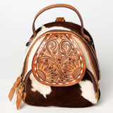 American Darling Backpack Hand Tooled Hair On Genuine Leather Western Women Bag Handbag Purse | Backpack for Women | Laptop Backpack |Backpack Purse