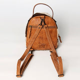 American Darling Backpack Hand Tooled Hair On Genuine Leather Women Bag Western Handbag Purse