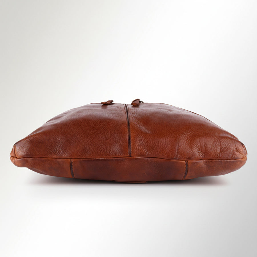 Spaghetti Western Swc179Tan Tote Vintage Handmade Drum Dyed Genuine European Cowhide Leather Women Bag Western Handbag Purse