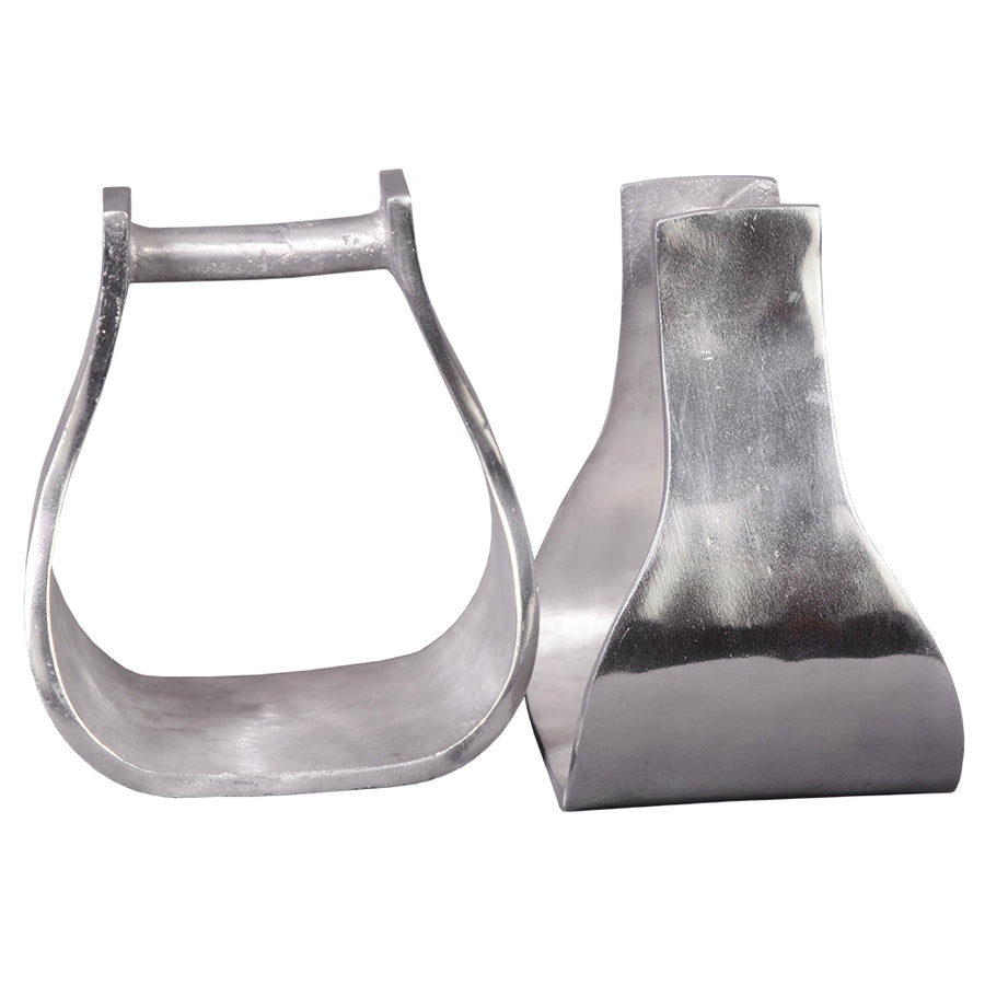 HILASON Aluminum W. H. Wide Stirrups 7 Inch | Riding Stirrups| by Hilason – Cowboy and equestrian accessories