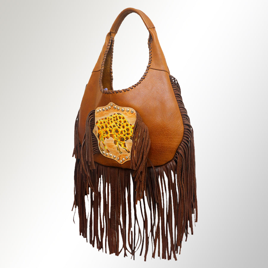 American Darling Hobo Full Grain Genuine Leather W. Women Bag | by Hilason – Cowboy and equestrian accessories