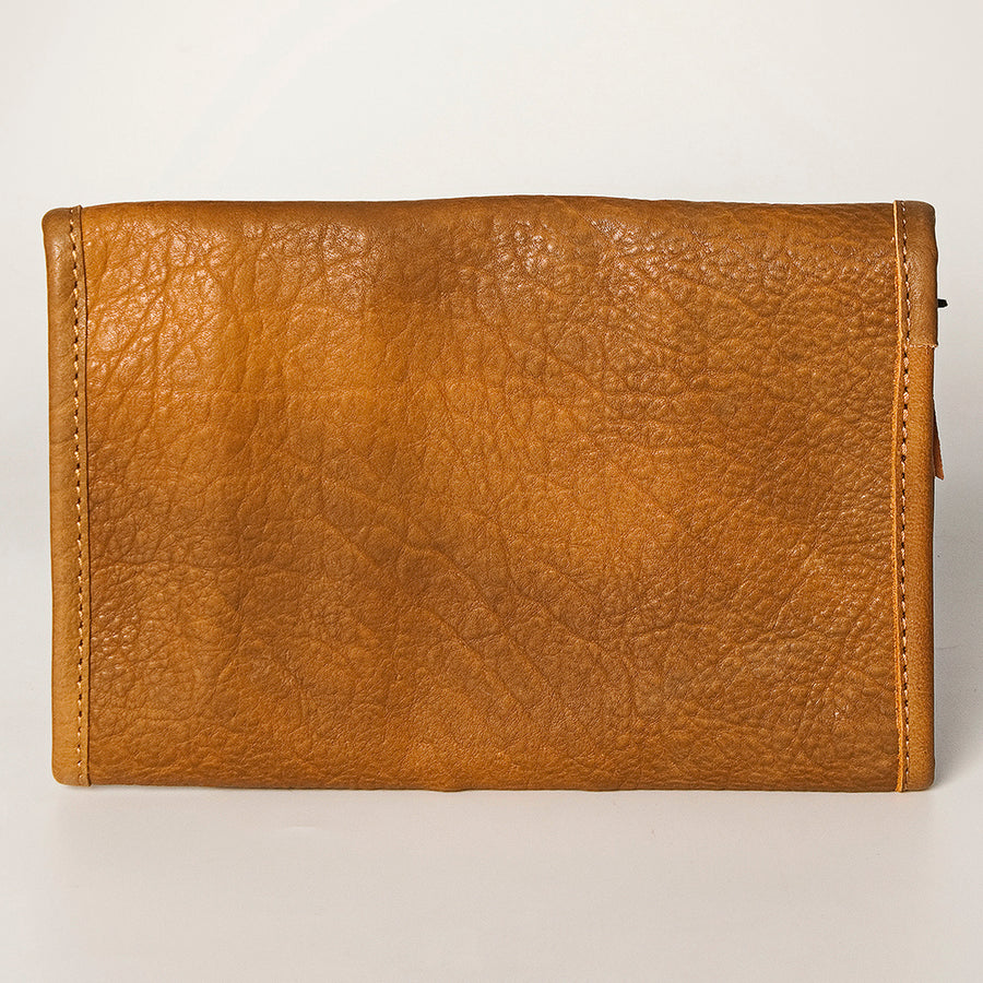 American Darling Women's Hair-On Cowhide Jewelry Case Eco-Friendly Vegetable-Tanned Genuine Leather Well-compartmentalized