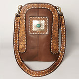 American Darling Hand Tooled Genuine Leather Women Bag Western Handbag Purse