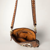 American Darling Hand Tooled Genuine Leather Women Bag Western Handbag Purse