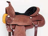 Comfytack W. H. Saddle Genuine Leather Trail Roping Ranch Tk. Set –