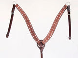 Comfytack Western Horse Saddle Genuine Leather Trail Roping Ranch Tack Set